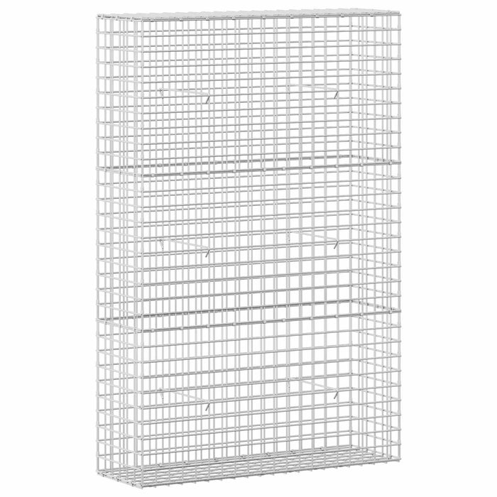 Gabion cu sârmă de 5 mm și plasă de 5x5 cm 100x30x150 cm WALTI