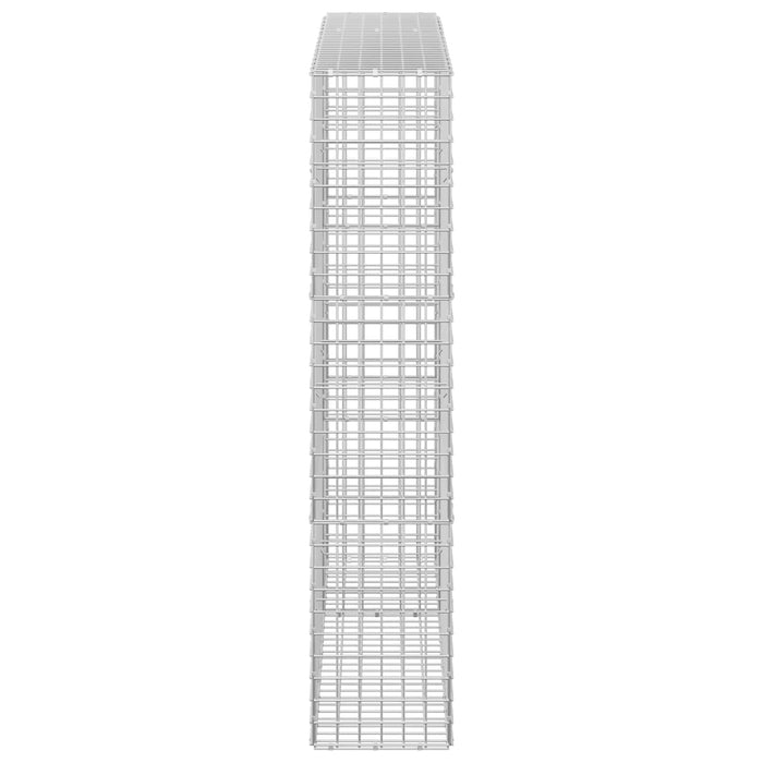 Gabion cu sârmă de 5 mm și plasă de 5x5 cm 150x30x150 cm WALTI
