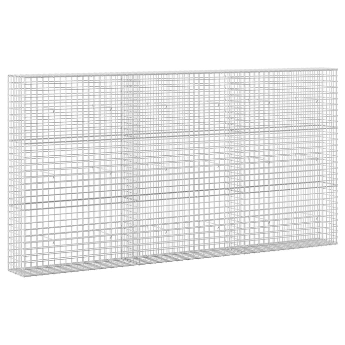Gabion cu sârmă de 5 mm și plasă de 5x5 cm 300x30x150 cm WALTI