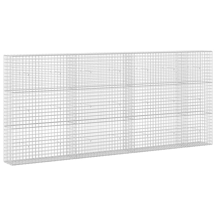 Gabion cu sârmă de 5 mm și plasă de 5x5 cm 350x30x150 cm WALTI