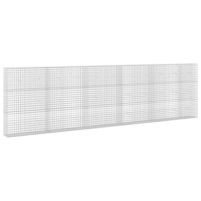 Gabion cu sârmă de 5 mm și plasă de 5x5 cm 550x30x150 cm WALTI