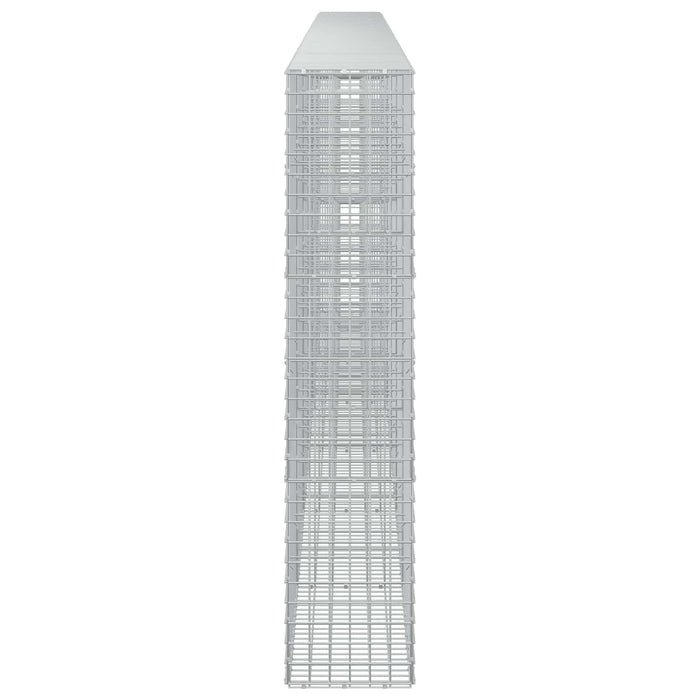 Gabion cu sârmă de 5 mm și plasă de 5x5 cm 650x30x150 cm WALTI