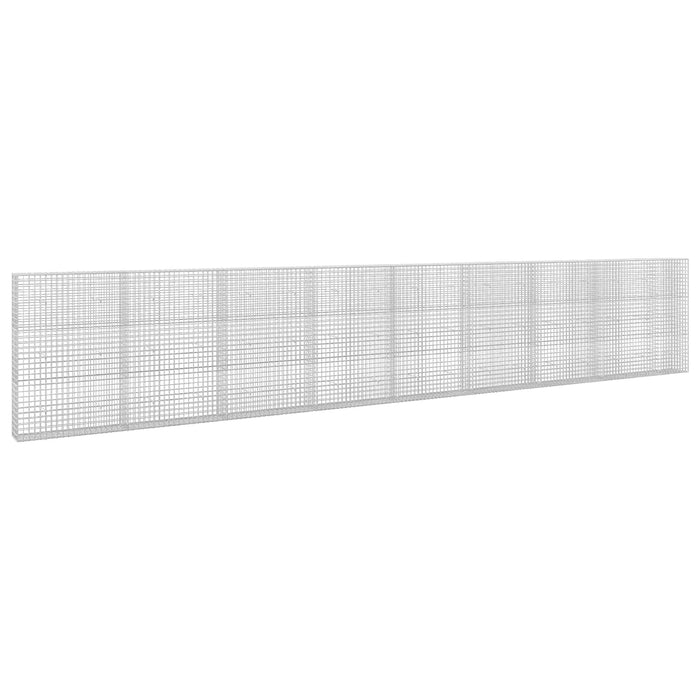 Gabion cu sârmă de 5 mm și plasă de 5x5 cm 850x30x150 cm WALTI