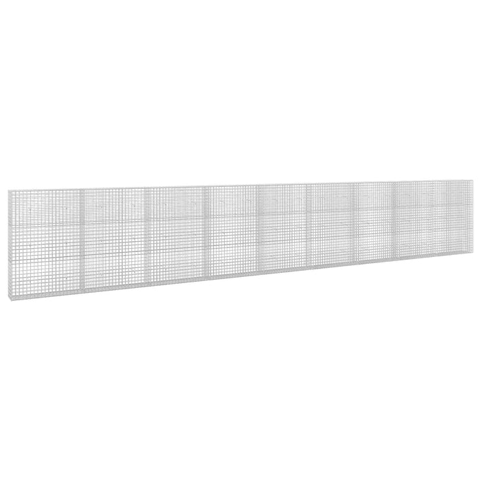 Gabion cu sârmă de 5 mm și plasă de 5x5 cm 900x30x150 cm WALTI