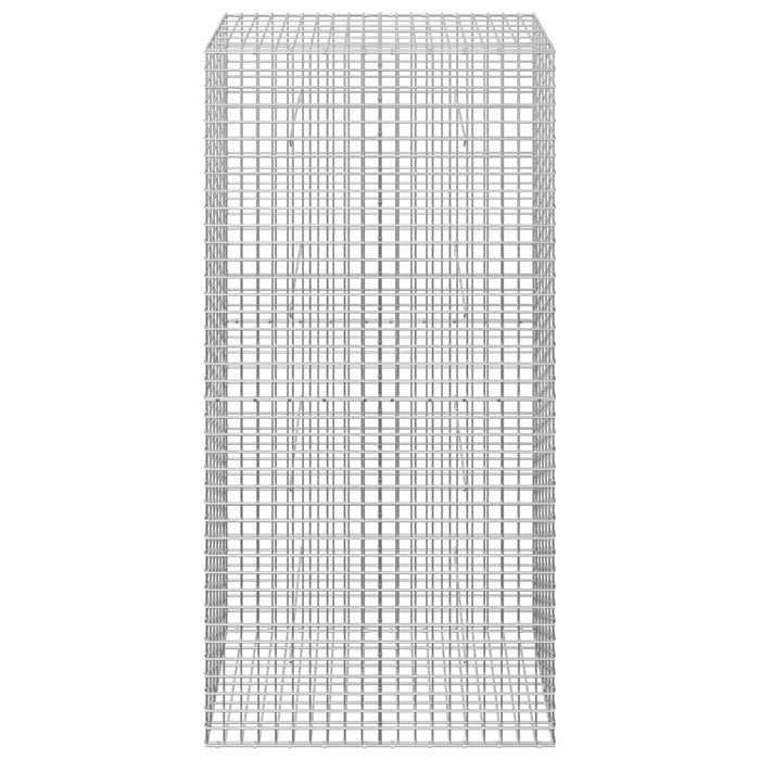 Gabion cu sârmă de 5 mm și plasă de 5x5 cm 100x30x200 cm WALTI