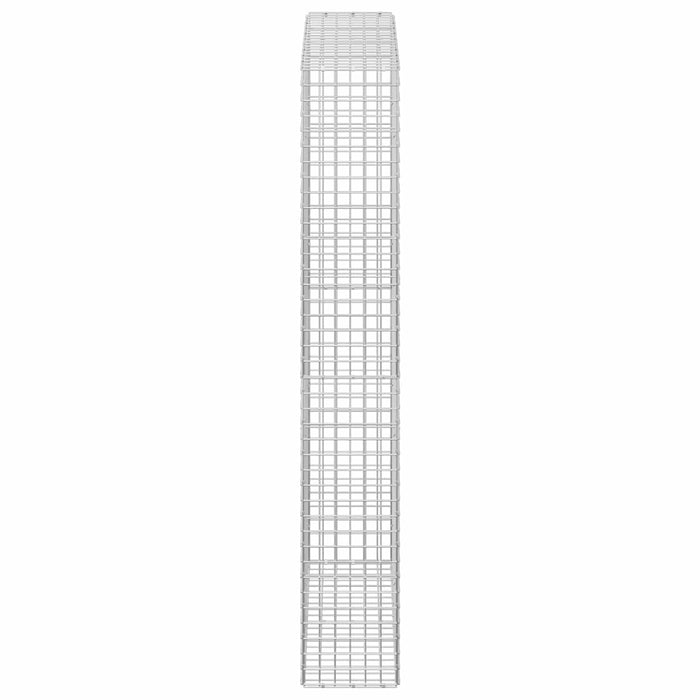 Gabion cu sârmă de 5 mm și plasă de 5x5 cm 100x30x200 cm WALTI