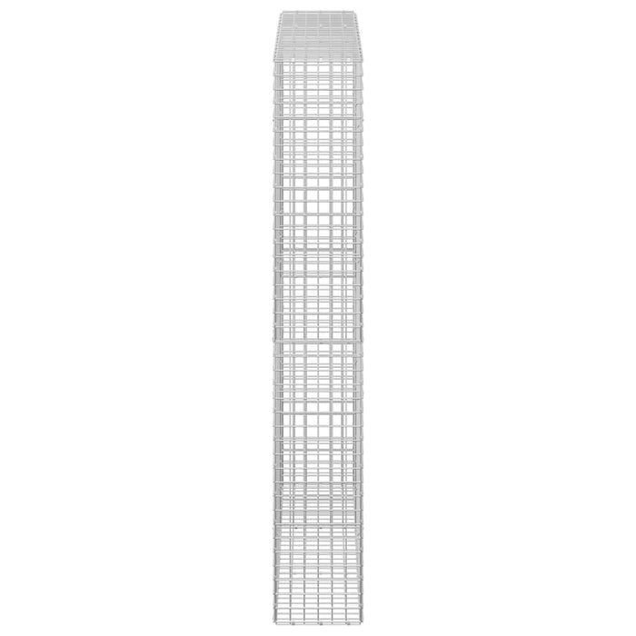 Gabion cu sârmă de 5 mm și plasă de 5x5 cm 150x30x200 cm WALTI