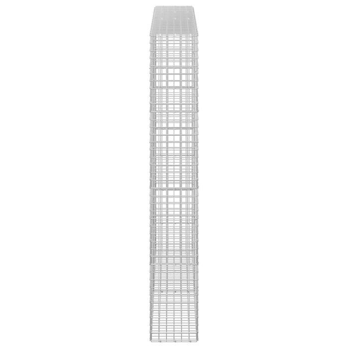 Gabion cu sârmă de 5 mm și plasă de 5x5 cm 200x30x200 cm WALTI