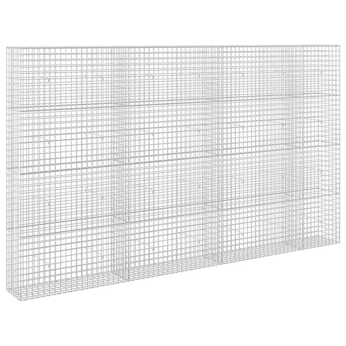 Gabion cu sârmă de 5 mm și plasă de 5x5 cm 450x30x200 cm WALTI