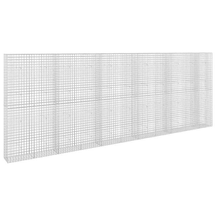 Gabion cu sârmă de 5 mm și plasă de 5x5 cm 550x30x200 cm WALTI