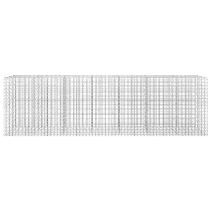 Gabion cu sârmă de 5 mm și plasă de 5x5 cm 700x30x200 cm WALTI