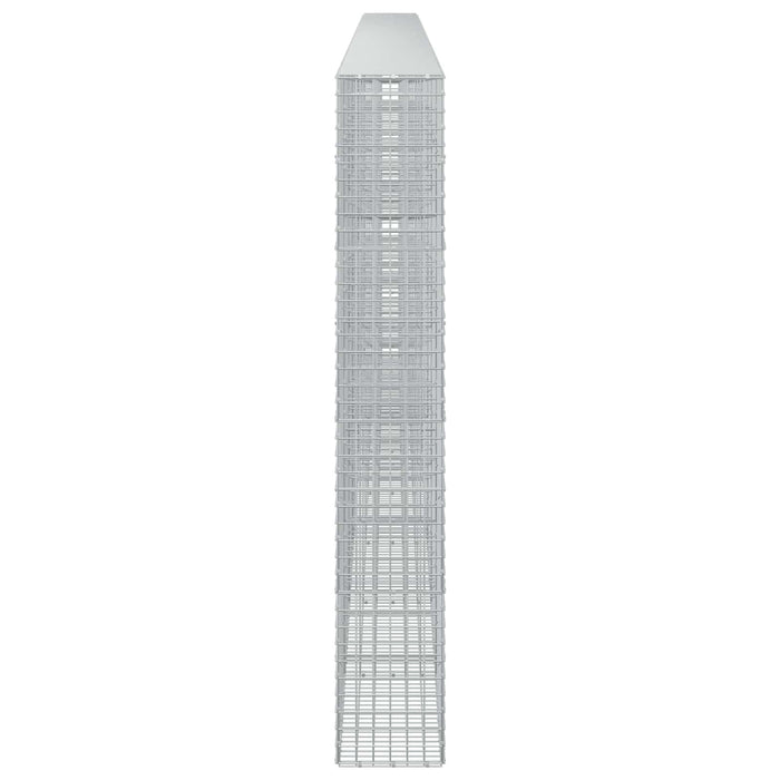 Gabion cu sârmă de 5 mm și plasă de 5x5 cm 800x30x200 cm WALTI