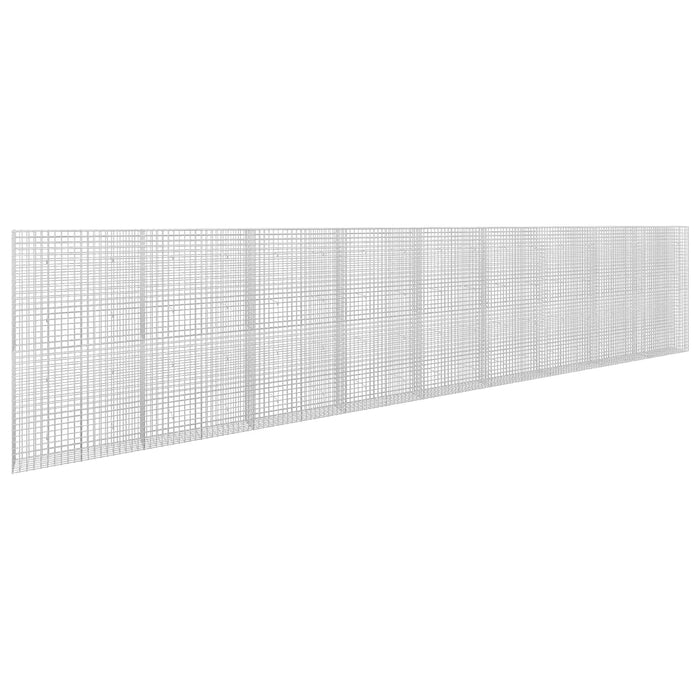 Gabion cu sârmă de 5 mm și plasă de 5x5 cm 900x30x200 cm WALTI