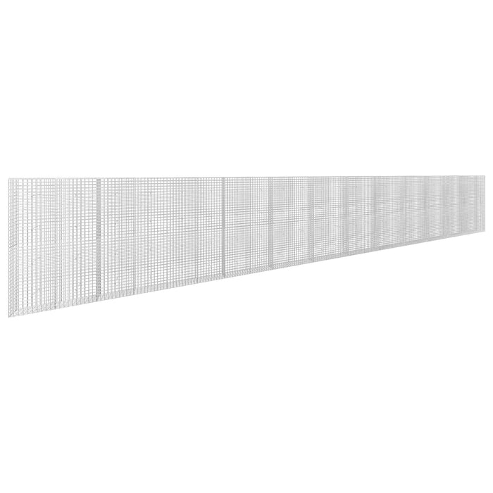Gabion cu sârmă de 5 mm și plasă de 5x5 cm 1200x30x200 cm WALTI