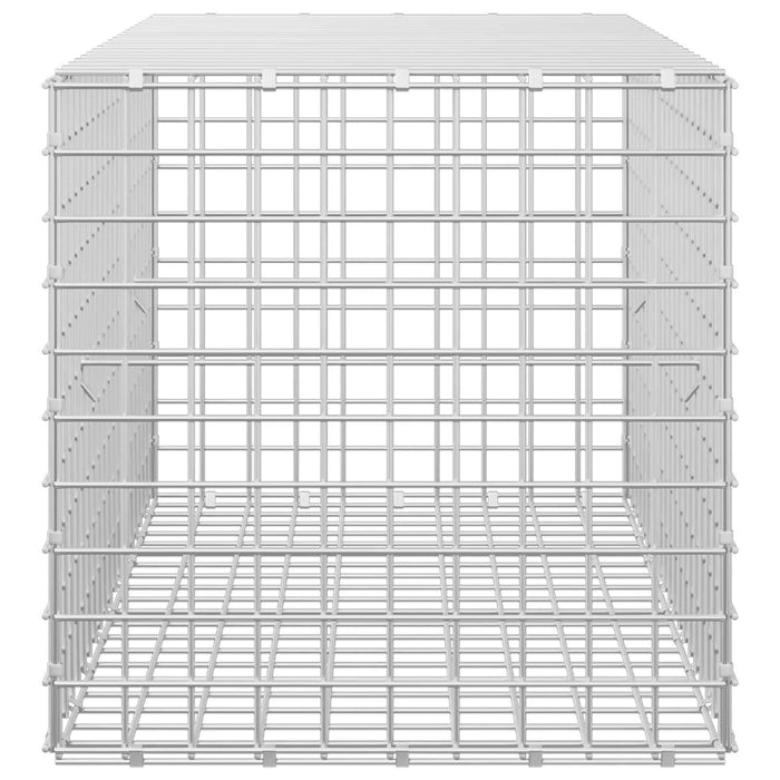 Gabion cu sârmă de 5 mm și plasă de 5x5 cm 100x50x50 cm WALTI