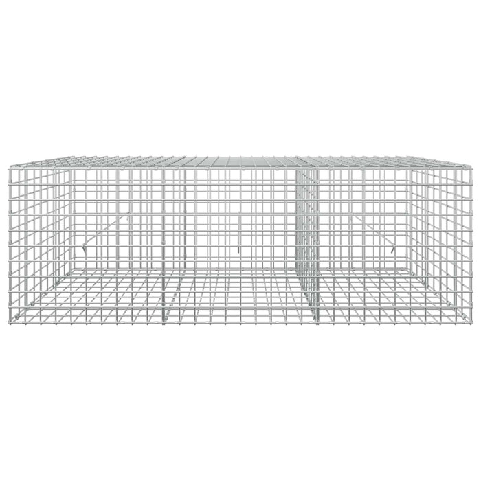 Gabion cu sârmă de 5 mm și plasă de 5x5 cm 150x50x50 cm WALTI