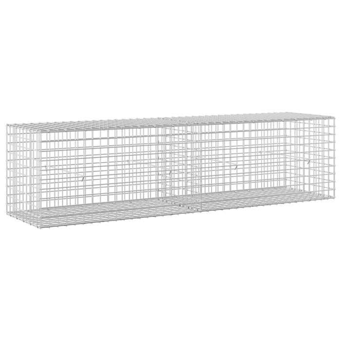 Gabion cu sârmă de 5 mm și plasă de 5x5 cm 200x50x50 cm WALTI