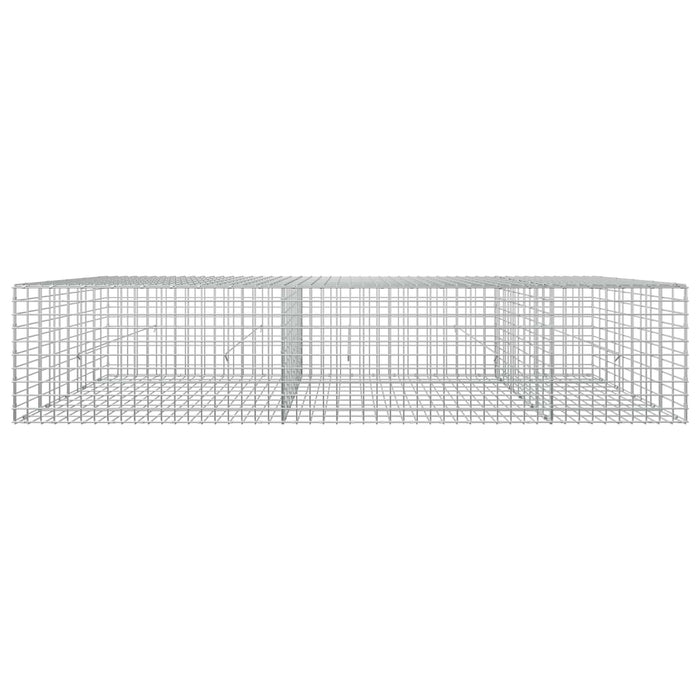 Gabion cu sârmă de 5 mm și plasă de 5x5 cm 250x50x50 cm WALTI
