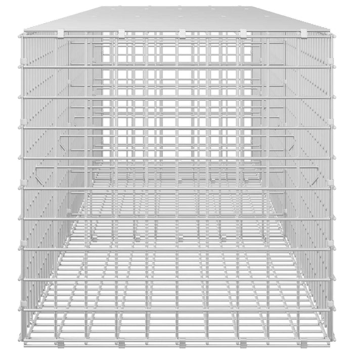 Gabion cu sârmă de 5 mm și plasă de 5x5 cm 250x50x50 cm WALTI