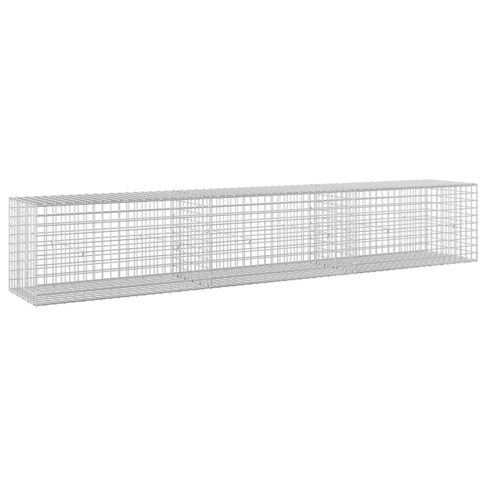 Gabion cu sârmă de 5 mm și plasă de 5x5 cm 300x50x50 cm WALTI