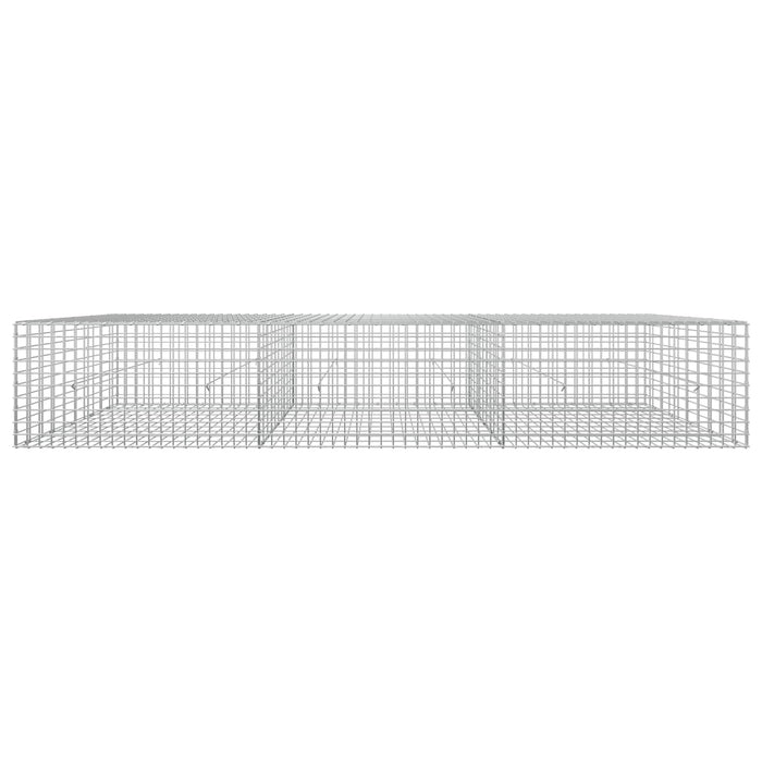 Gabion cu sârmă de 5 mm și plasă de 5x5 cm 300x50x50 cm WALTI