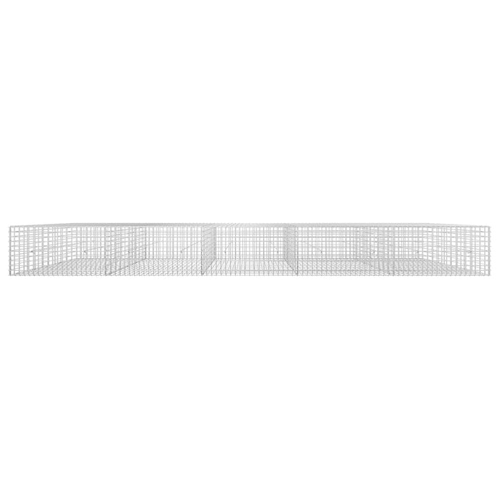 Gabion cu sârmă de 5 mm și plasă de 5x5 cm 500x50x50 cm WALTI