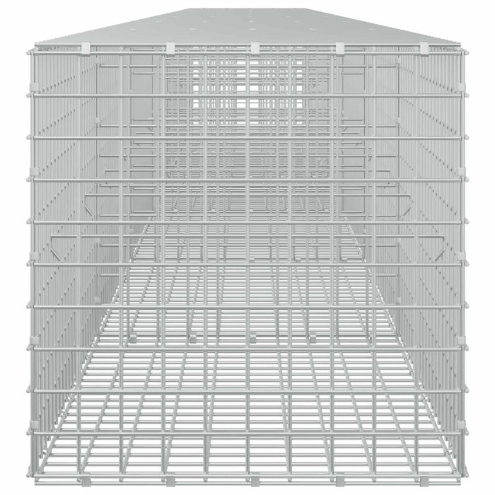 Gabion cu sârmă de 5 mm și plasă de 5x5 cm 650x50x50 cm WALTI