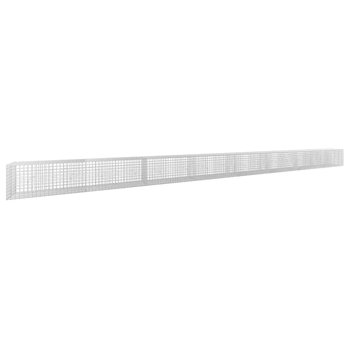 Gabion cu sârmă de 5 mm și plasă de 5x5 cm 800x50x50 cm WALTI