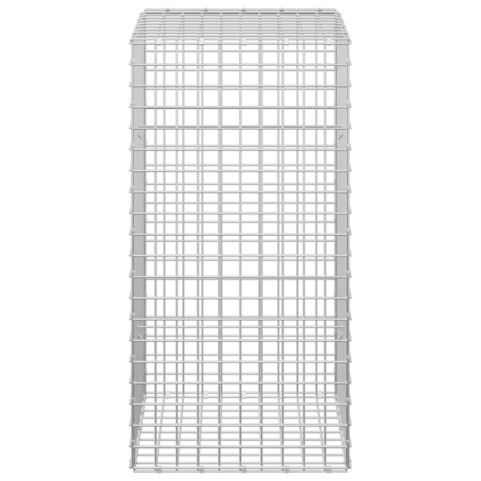 Gabion cu sârmă de 5 mm și plasă de 5x5 cm 50x50x100 cm WALTI