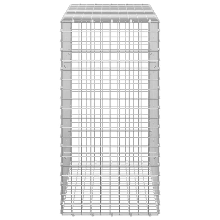 Gabion cu sârmă de 5 mm și plasă de 5x5 cm 100x50x100 cm WALTI