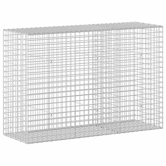 Gabion cu sârmă de 5 mm și plasă de 5x5 cm 150x50x100 cm WALTI
