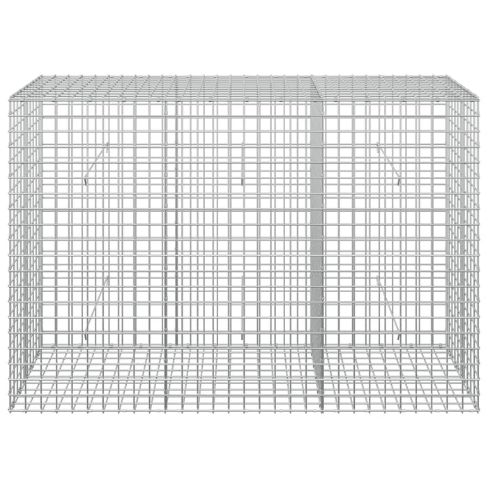 Gabion cu sârmă de 5 mm și plasă de 5x5 cm 150x50x100 cm WALTI