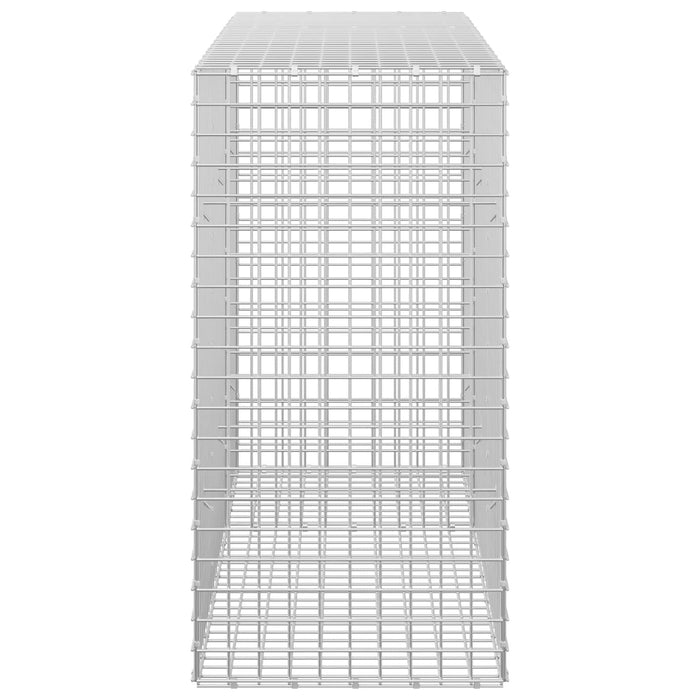 Gabion cu sârmă de 5 mm și plasă de 5x5 cm 150x50x100 cm WALTI