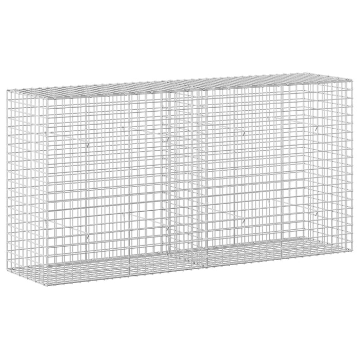 Gabion cu sârmă de 5 mm și plasă de 5x5 cm 200x50x100 cm WALTI