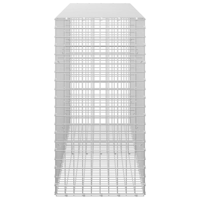 Gabion cu sârmă de 5 mm și plasă de 5x5 cm 200x50x100 cm WALTI