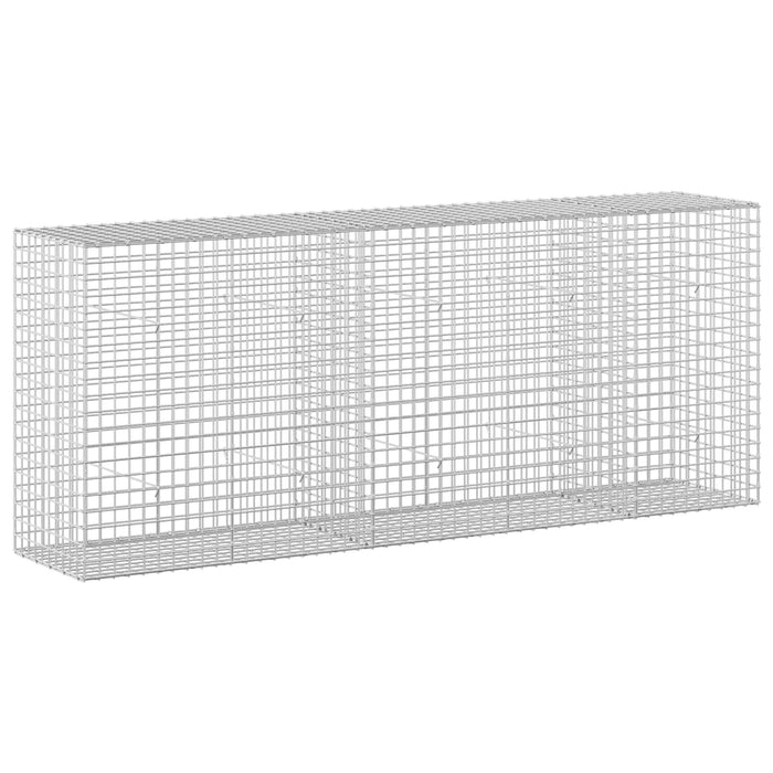 Gabion cu sârmă de 5 mm și plasă de 5x5 cm 250x50x100 cm WALTI
