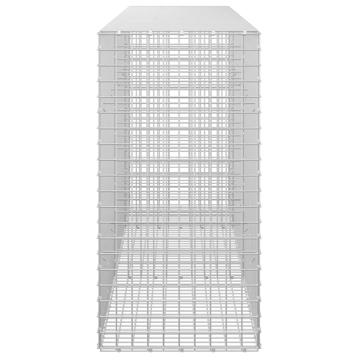 Gabion cu sârmă de 5 mm și plasă de 5x5 cm 250x50x100 cm WALTI
