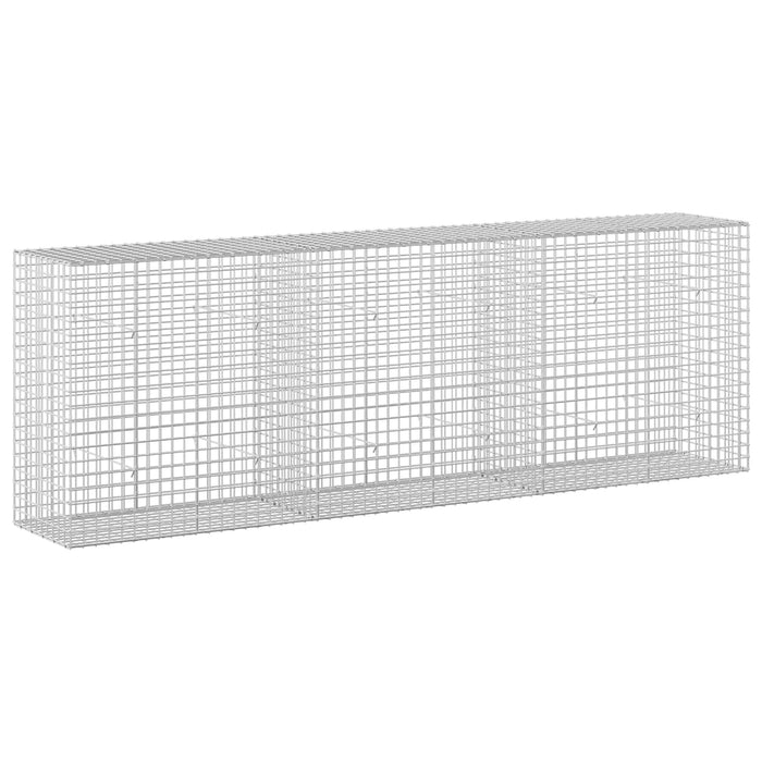 Gabion cu sârmă de 5 mm și plasă de 5x5 cm 300x50x100 cm WALTI