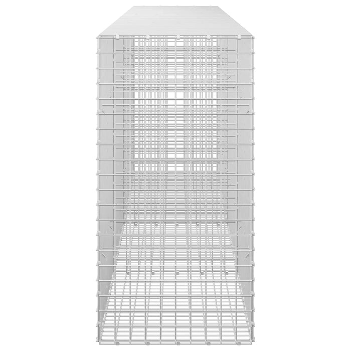 Gabion cu sârmă de 5 mm și plasă de 5x5 cm 350x50x100 cm WALTI