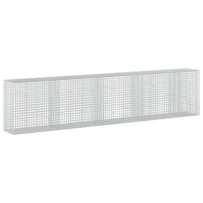 Gabion cu sârmă de 5 mm și plasă de 5x5 cm 450x50x100 cm WALTI