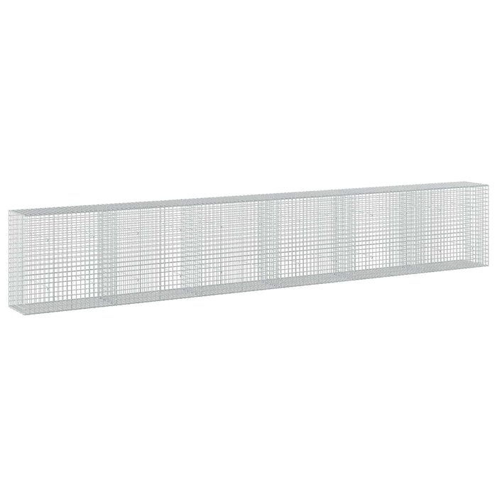Gabion cu sârmă de 5 mm și plasă de 5x5 cm 600x50x100 cm WALTI