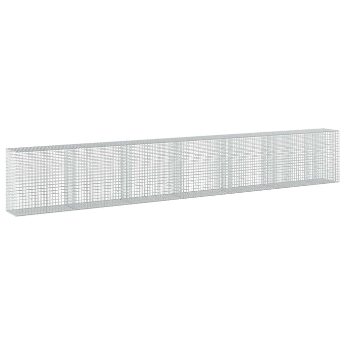 Gabion cu sârmă de 5 mm și plasă de 5x5 cm 650x50x100 cm WALTI