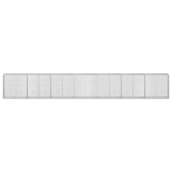 Gabion cu sârmă de 5 mm și plasă de 5x5 cm 700x50x100 cm WALTI