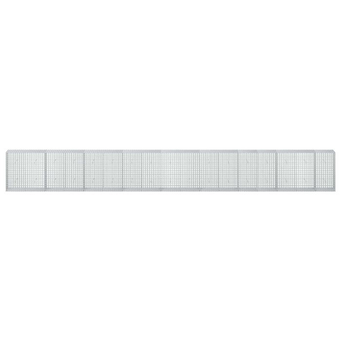Gabion cu sârmă de 5 mm și plasă de 5x5 cm 850x50x100 cm WALTI