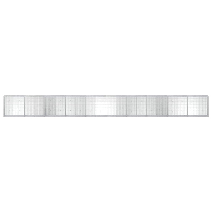 Gabion cu sârmă de 5 mm și plasă de 5x5 cm 1000x50x100 cm WALTI