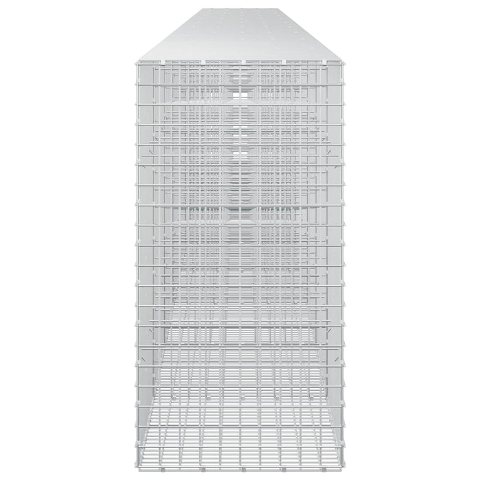 Gabion cu sârmă de 5 mm și plasă de 5x5 cm 1000x50x100 cm WALTI