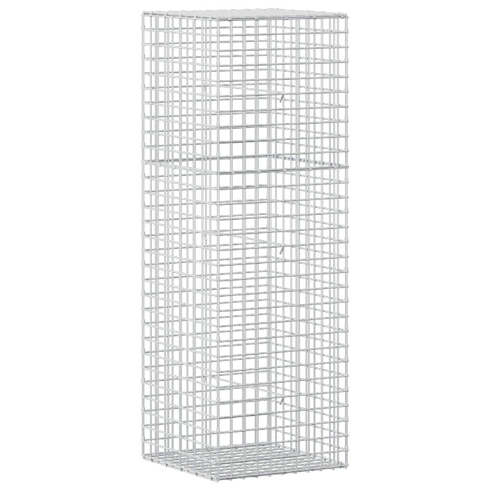 Gabion cu sârmă de 5 mm și plasă de 5x5 cm 50x50x150 cm WALTI