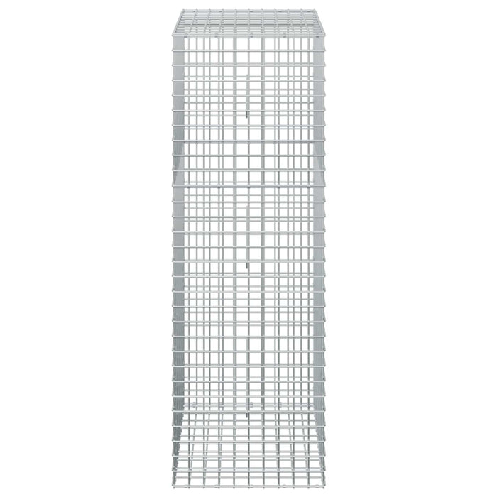 Gabion cu sârmă de 5 mm și plasă de 5x5 cm 50x50x150 cm WALTI