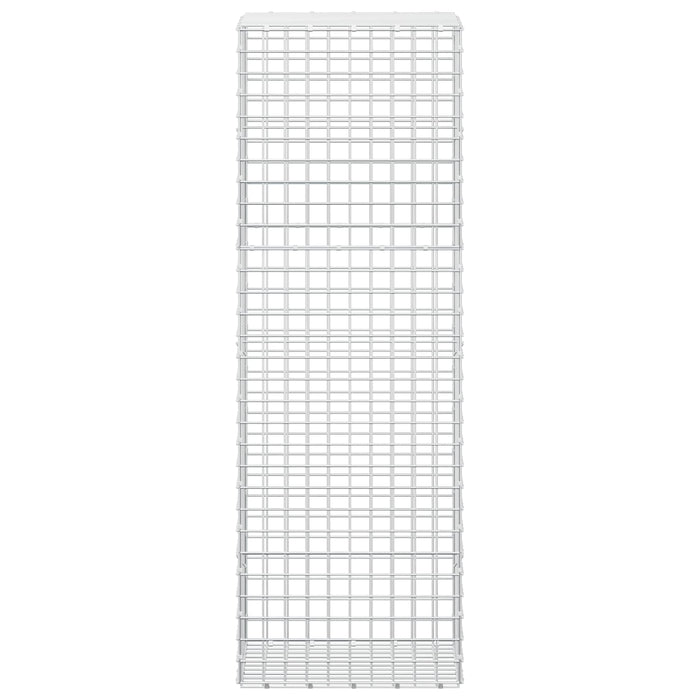 Gabion cu sârmă de 5 mm și plasă de 5x5 cm 50x50x150 cm WALTI