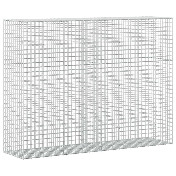 Gabion cu sârmă de 5 mm și plasă de 5x5 cm 200x50x150 cm WALTI